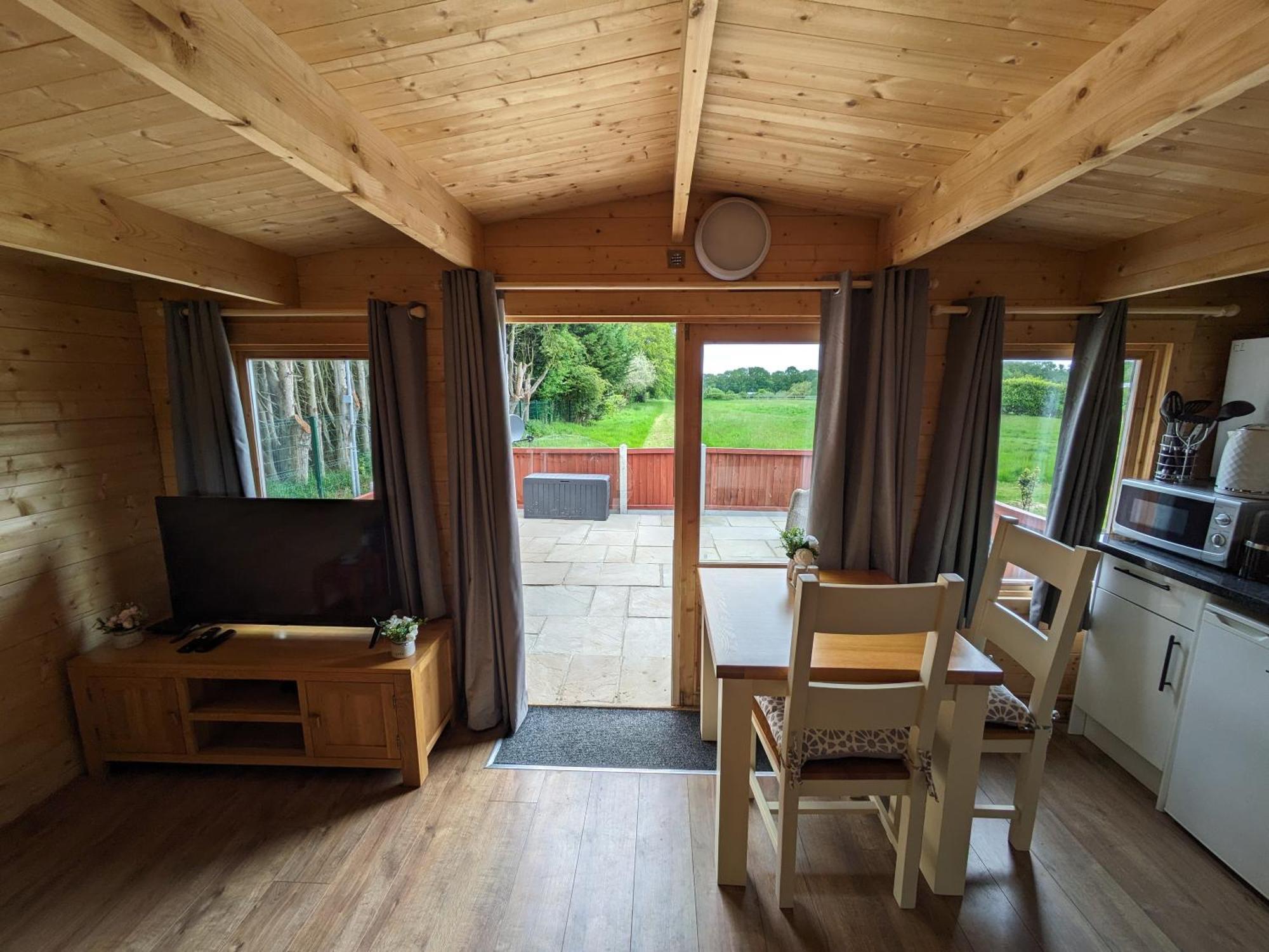 Cosy Cabin Stock Extérieur photo